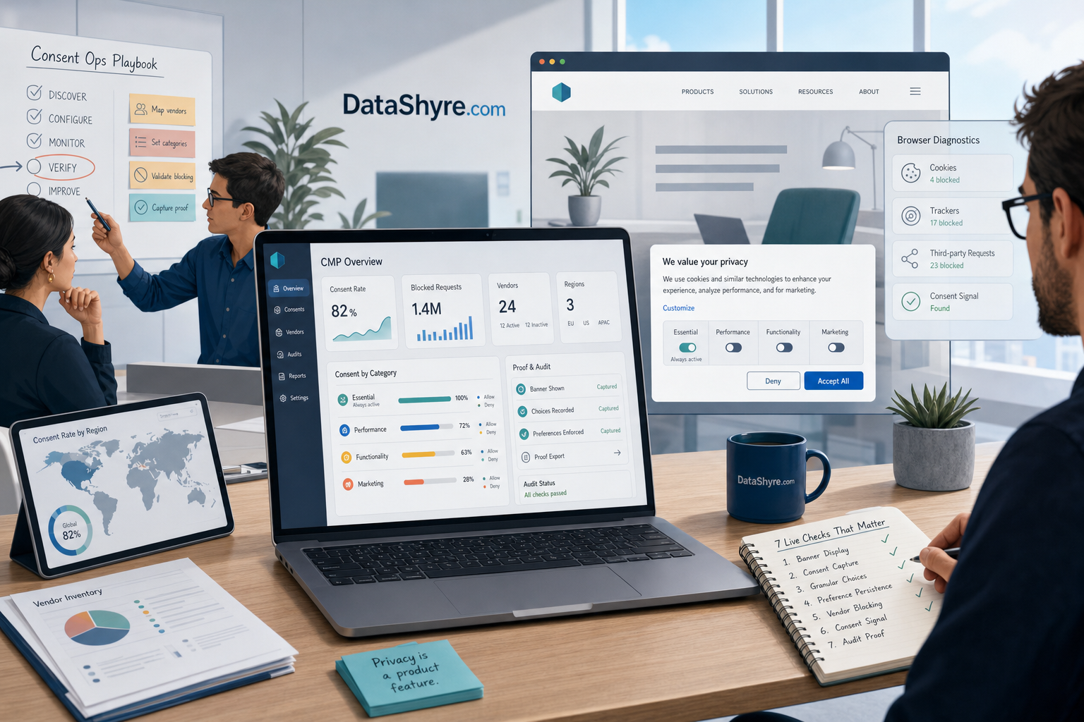 Consent Management Platform (CMP) in 2026: What It Is and 7 Live Checks That Matter