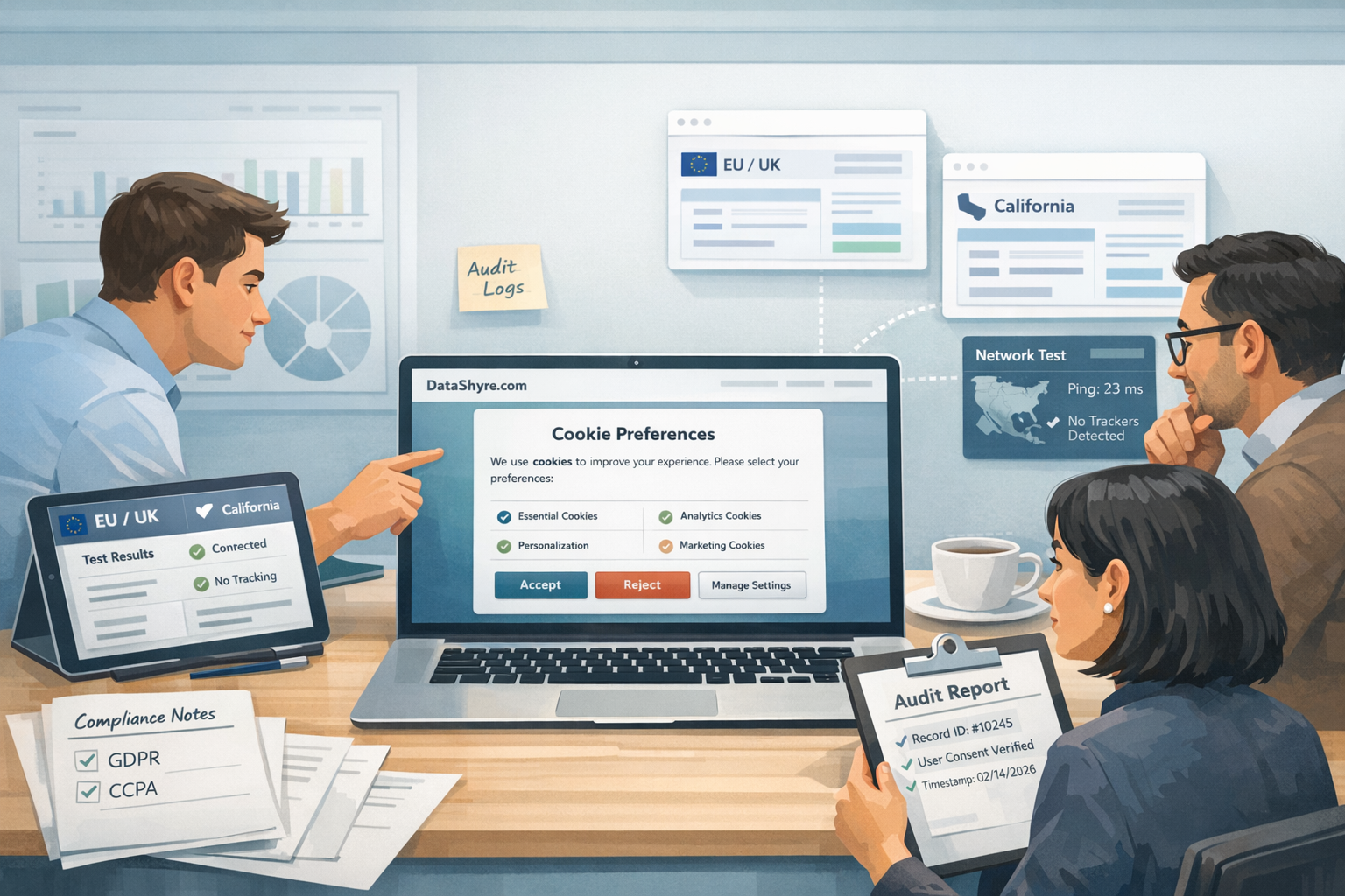 Cookie Consent Management in 2026: 8 Live Checks for Control, Regional Logic, and Proof